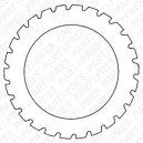 Perforating Blade, 70x100x2, 26tpw, MBO 50 210 351