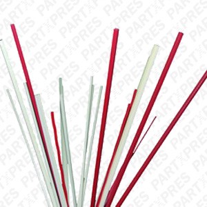 Cutting sticks for Hörauf (Stahl / Vbf) SN 135, 286x13x4mm, Red [PACK of 25 pcs]